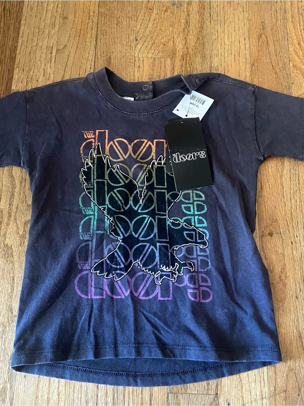 NWT Cotton On Kids The Doors Graphic Baby Tee size 18-24M